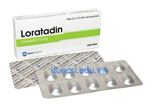 Những điều cần biết về thuốc chống dị ứng Loratadin
