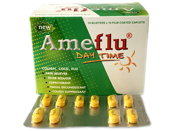 Thuốc cảm cúm Ameflu giúp giảm đau, hạ sốt, chữa trị cảm cúm