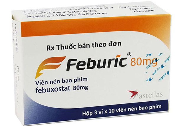 Febuxostat – thuốc làm giảm axit uric trong máu