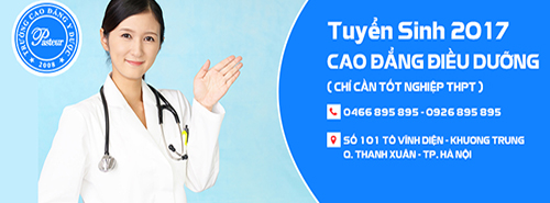 Thời gian xét tuyển Cao đẳng Điều Dưỡng năm 2017