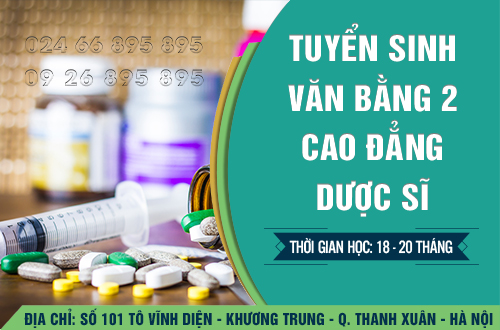 Cách thức đăng ký xét tuyển Văn bằng 2 Cao đẳng Dược