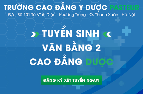 Đăng ký xét tuyển văn bằng 2 Cao đẳng Dược năm 2017