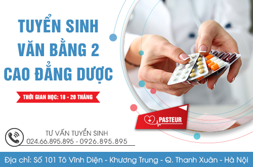 Địa chỉ tuyển sinh văn bằng 2 Cao đẳng Dược