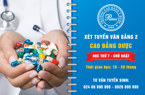 Xét tuyển văn bằng 2 Cao đẳng Dược 2017