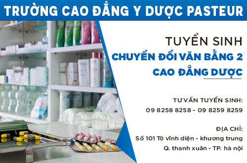 Tuyển sinh chuyển đổi Văn bằng 2 Cao đẳng Dược 