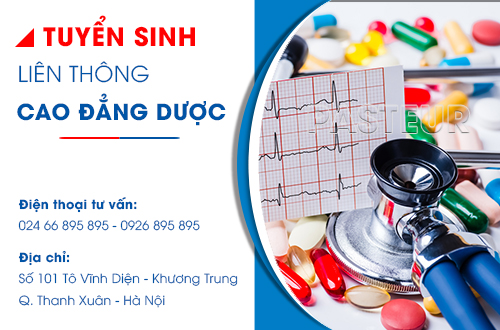 Thông báo tuyển sinh liên thông Cao đẳng Dược trên toàn quốc