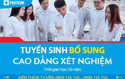 Tuyển sinh Cao đẳng XÉt nghiệm năm 2018