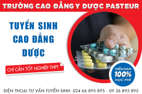 Trường Cao đẳng Y Dược Pasteur tuyển sinh Cao đẳng Dược năm 2018