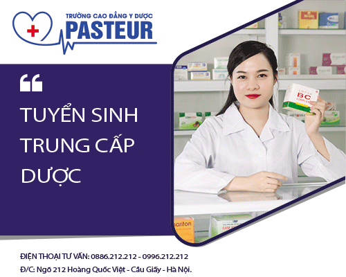 Trường Cao đẳng Y Dược Pasteur tuyển sinh Trung cấp Dược