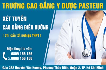 Cao đẳng Điều dưỡng tuyển sinh năm học 2018