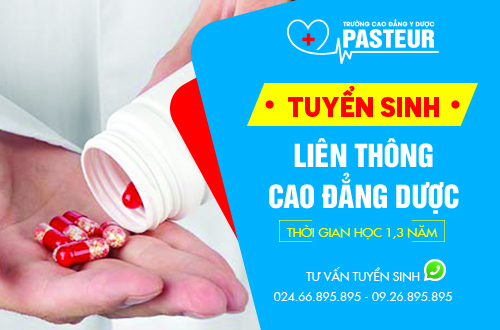 Thời gian đào tạo liên thông Cao đẳng Dược là 1,3 năm