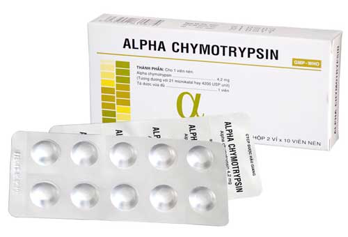 Cách dùng thuốc Alphachymotrypsin an toàn