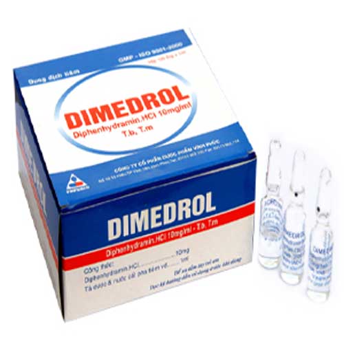 Tác dụng của thuốc Dimedrol