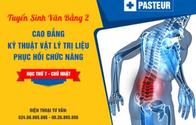 Tuyển sinh văn bằng 2 Cao đẳngVLTL- PHCN cần hồ sơ như thế nào