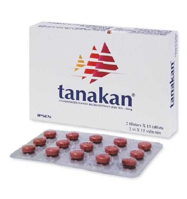 Hướng dẫn sử dụng thuốc Tanakan 40mg 