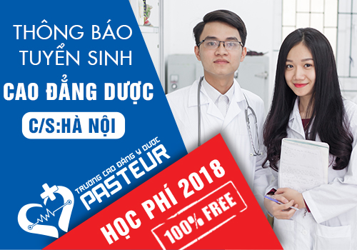 Miễn giảm 100% học phí khi đăng ký học Cao đẳng Dược năm 2018