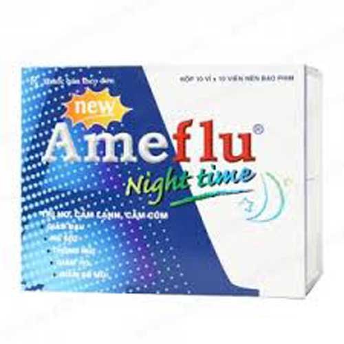 Tác dụng phụ của thuốc Ameflu ban đêm