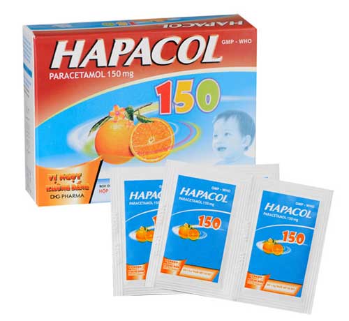 Thông tin về thành phần của thuốc Hapacol 150