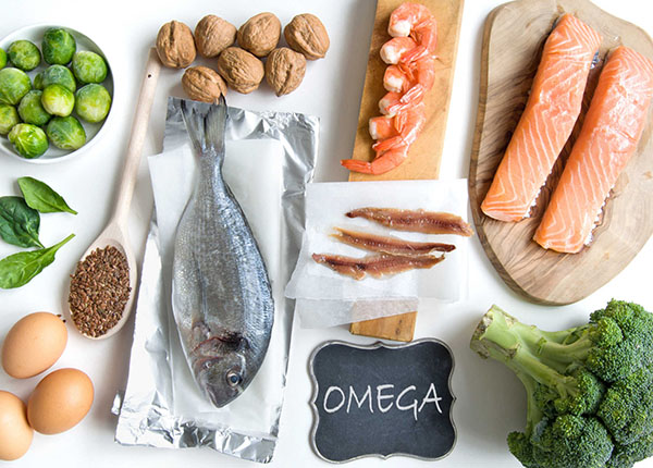 Chất béo thiết yếu, chủ yếu là omega- 3 và omega- 6 để cấu tạo nên tế bào thần kinh