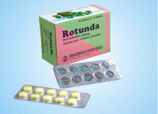 Rotunda là thuốc có tác dụng an thần, giúp người dùng dễ đi vào giấc ngủ